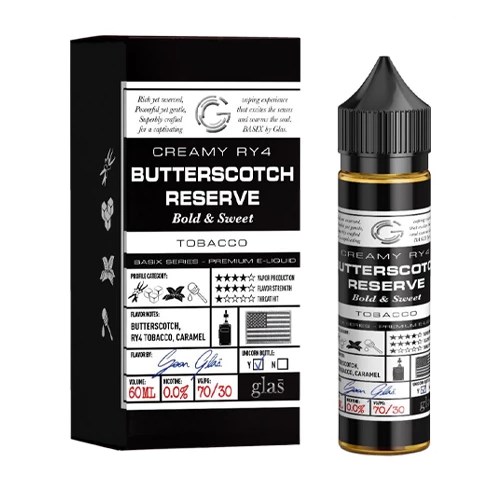 Butterscotch Reserve by Glas Basix Series 60ml