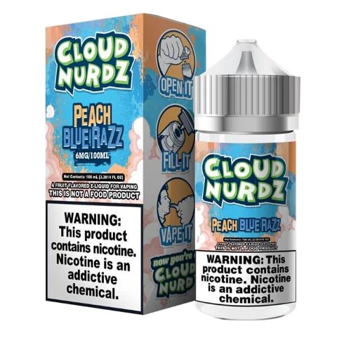 Peach Blue Razz by Cloud Nurdz 100ml