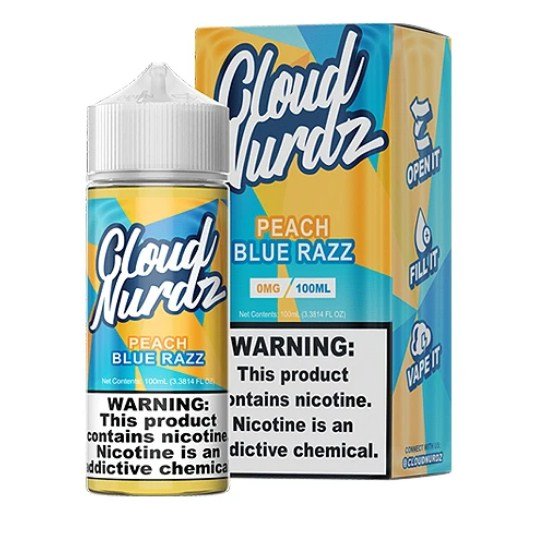 Peach Blue Razz Vape Juice by Cloud Nurdz