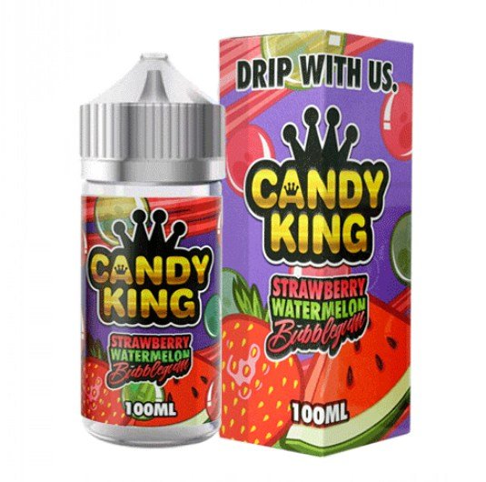 Strawberry Watermelon Bubblegum Vape Juice by Candy King