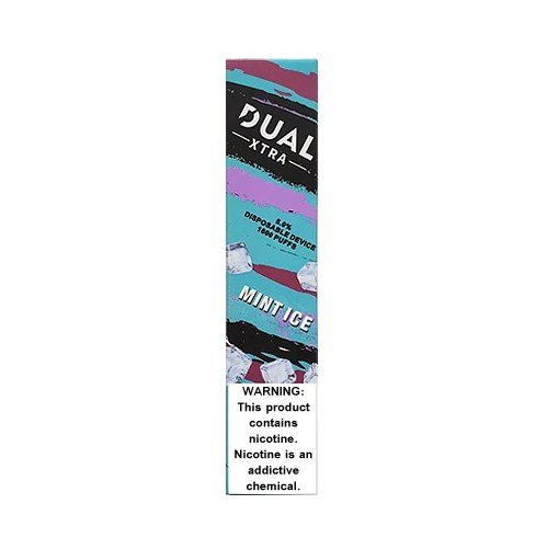 Mint Ice Disposable Pod (1600 Puffs) by Dual Xtra