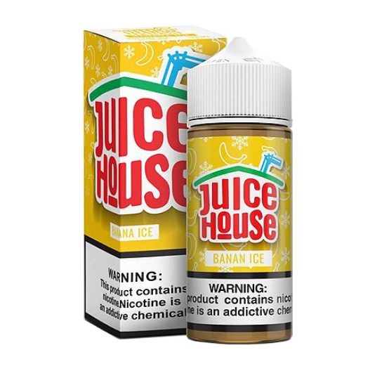 Banana Ice Vape Juice by Juice House 100ml