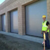 rolling steel garage door