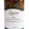 Hot Pickled Pepper and Vegetable Pizza Topping