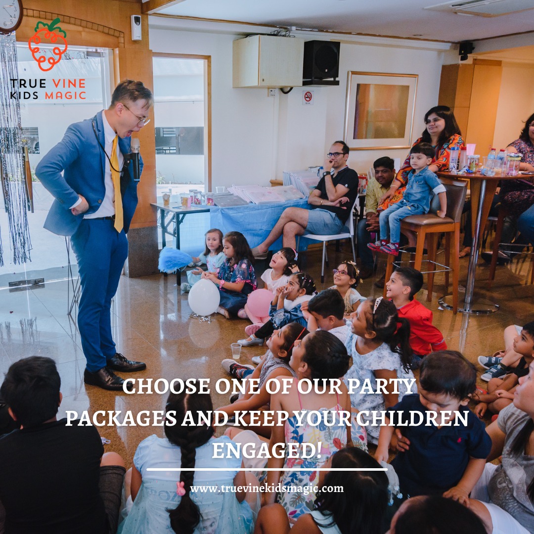 Why Do You Host a Kids Magic Show in Singapore?