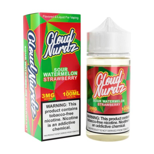 Sour Watermelon Strawberry Vape Juice