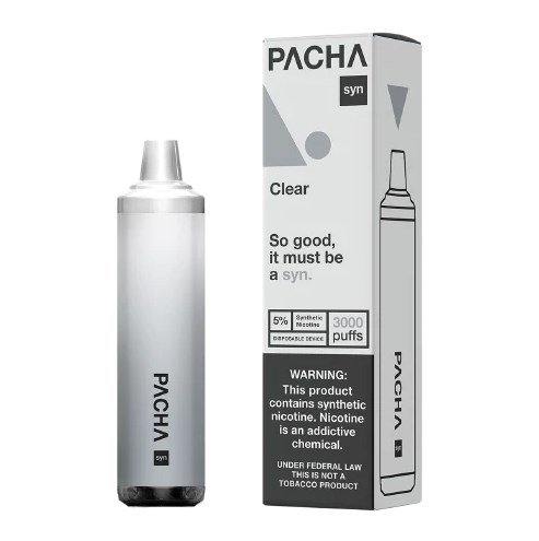 Clear Disposable Pod (3000 Puffs) by Pachamama