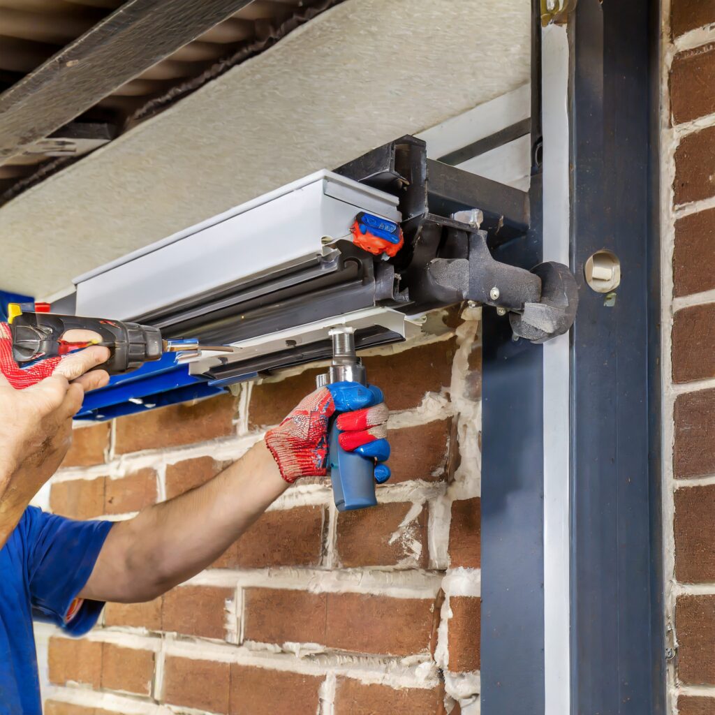 Top garage door opener repair