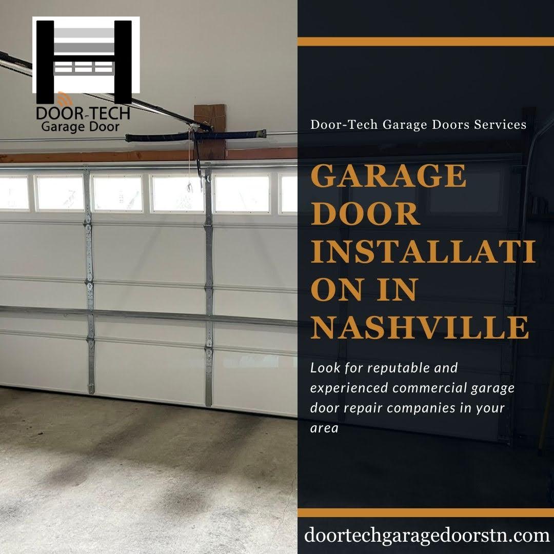 Garage Door Installation in Nashville