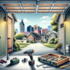 Garage door panel replacement in Nashville