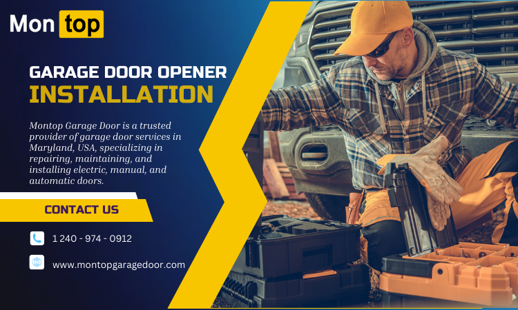 Garage Door Opener Installation MD