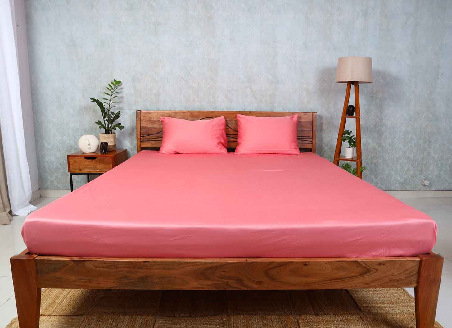 Experience Blissful Sleep with Aloha Organic Satin Bedsheets