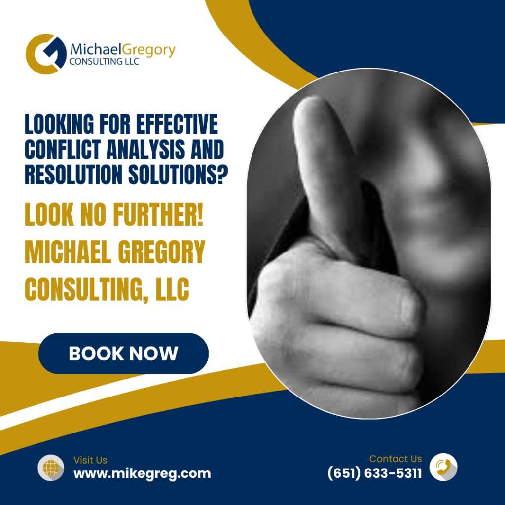 Conflict Analysis and Resolution