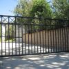 Customized driveway gate installation