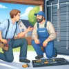 Garage door spring replacement Castle Rock