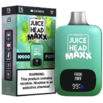 Fresh Mint Freeze Disposable Vape (10000 Puffs) by Juice Head Maxx