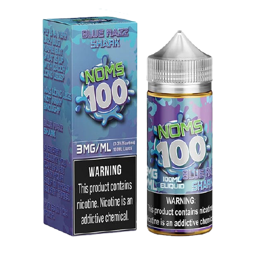Noms 100 Blue Razz Shark – Experiencing the Electrifying Blue Raspberry