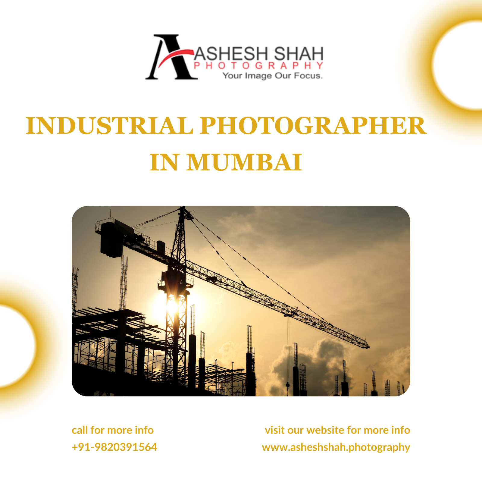industrial photography service in Mumbai
