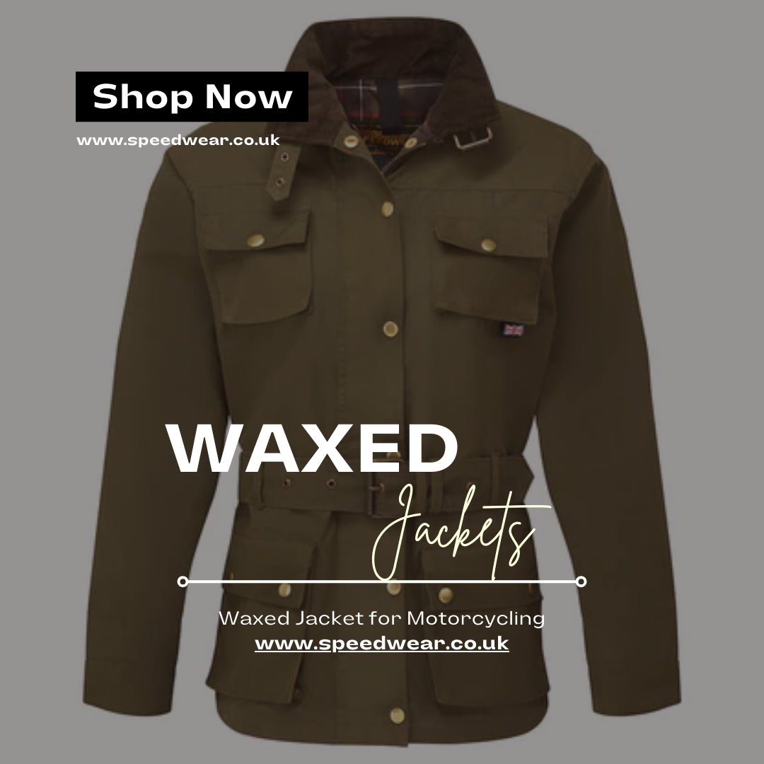 Waxed jackets bikers