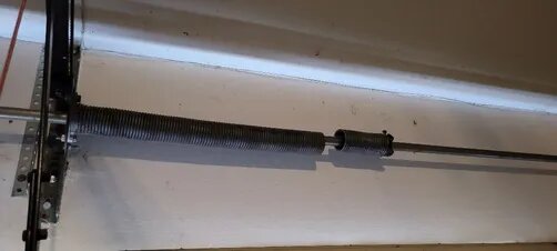 Garage door spring repair services.