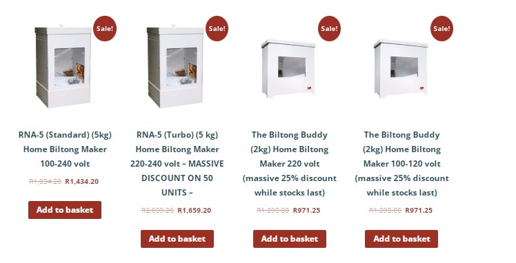 home Biltong maker