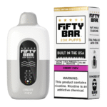 Kiberry Chew Disposable Vape (20000 Puffs) by Fifty Bar 20K