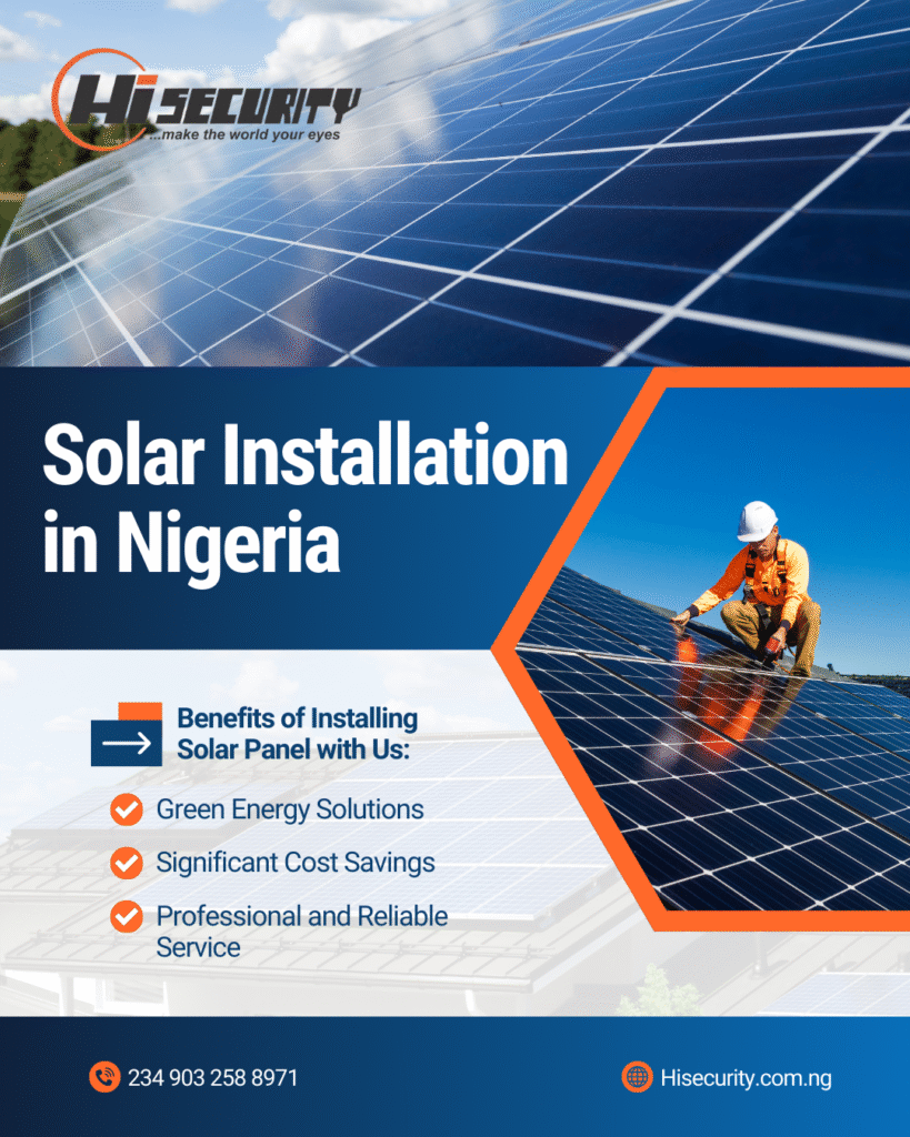 Solar Installation in Nigeria