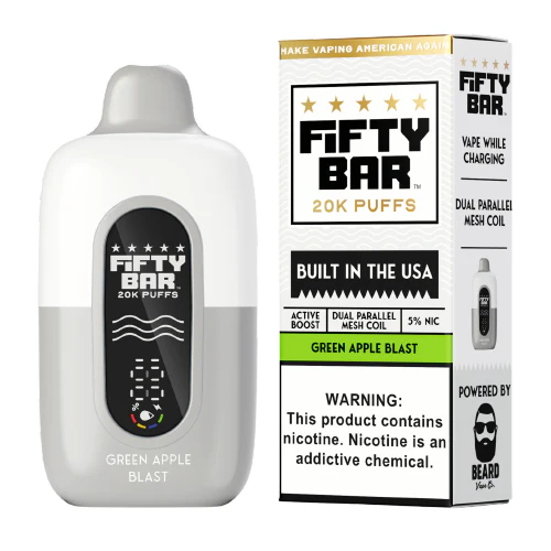 Green Apple Blast disposable vape
