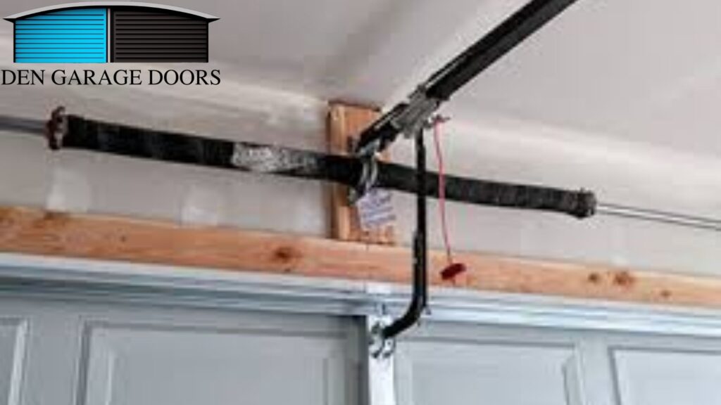 Garage door spring replacement