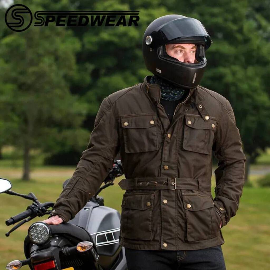 Waxed Cotton Motorcycle Jackets