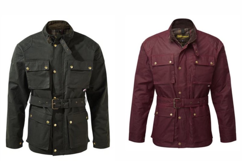 Waxed Cotton Motorcycle Jackets