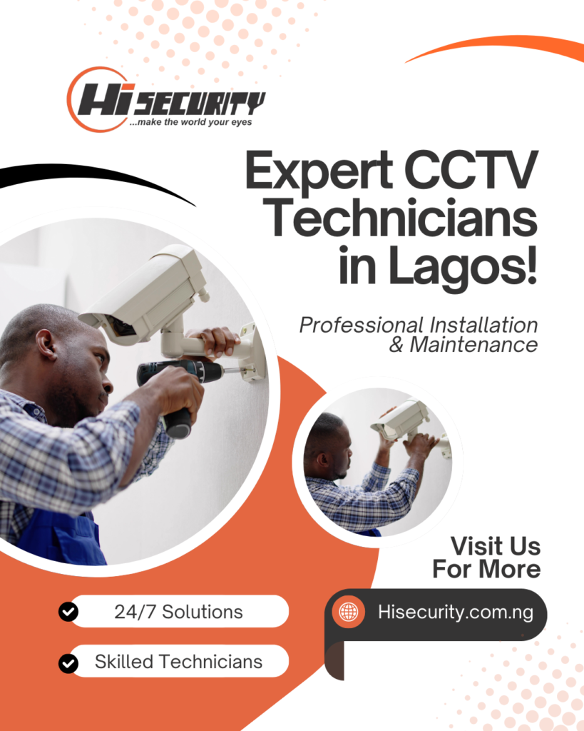 CCTV Camera Technician in Lagos