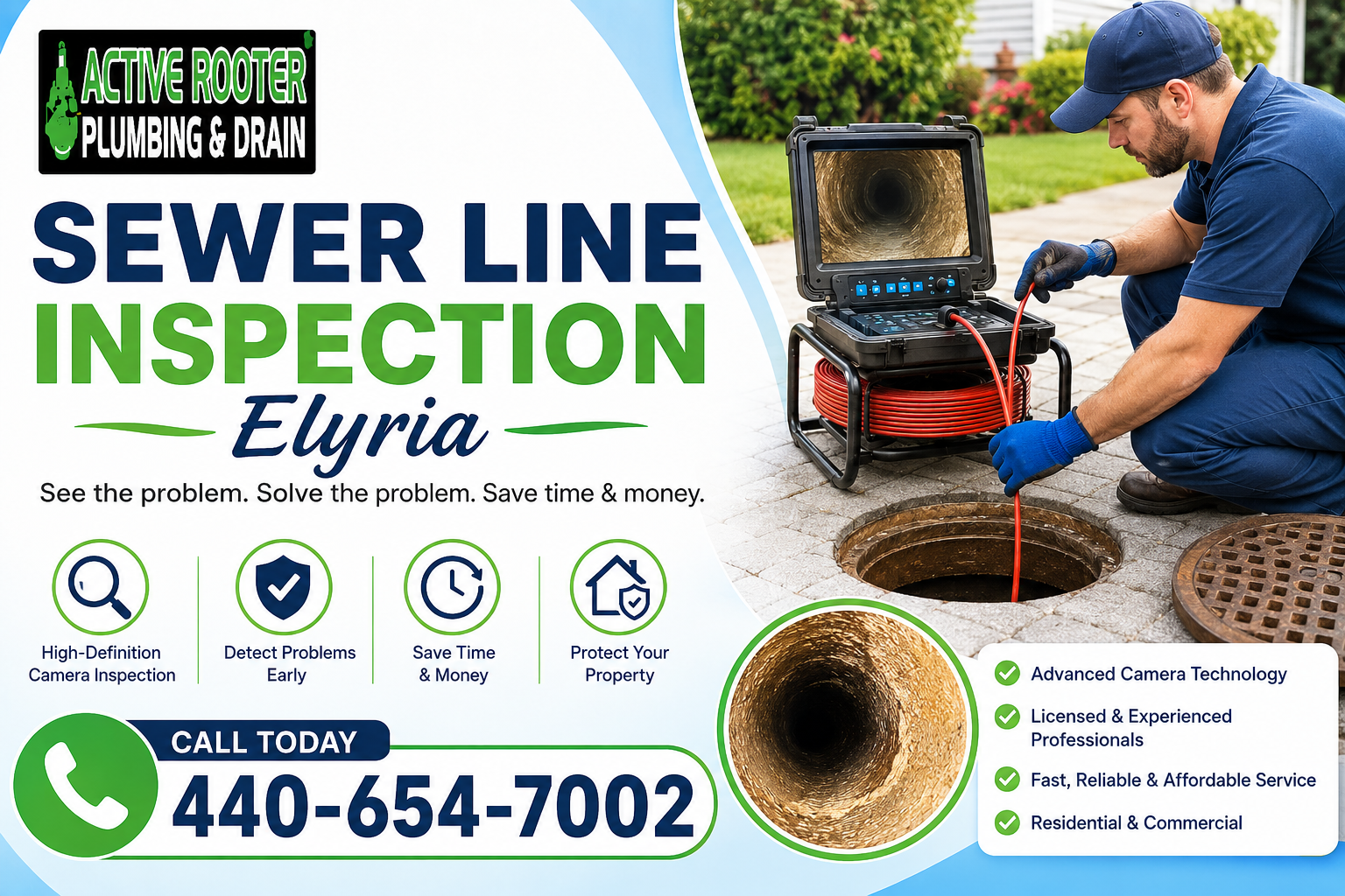 Sewer Line Inspection Elyria1
