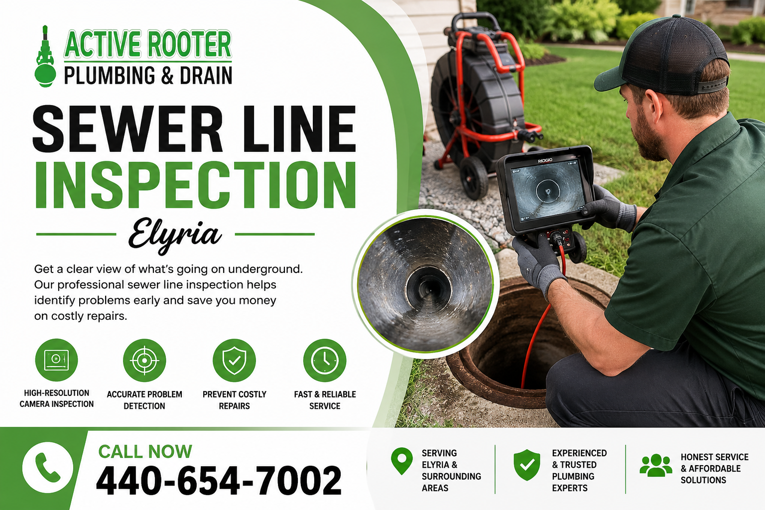 Sewer Line Inspection Elyria2