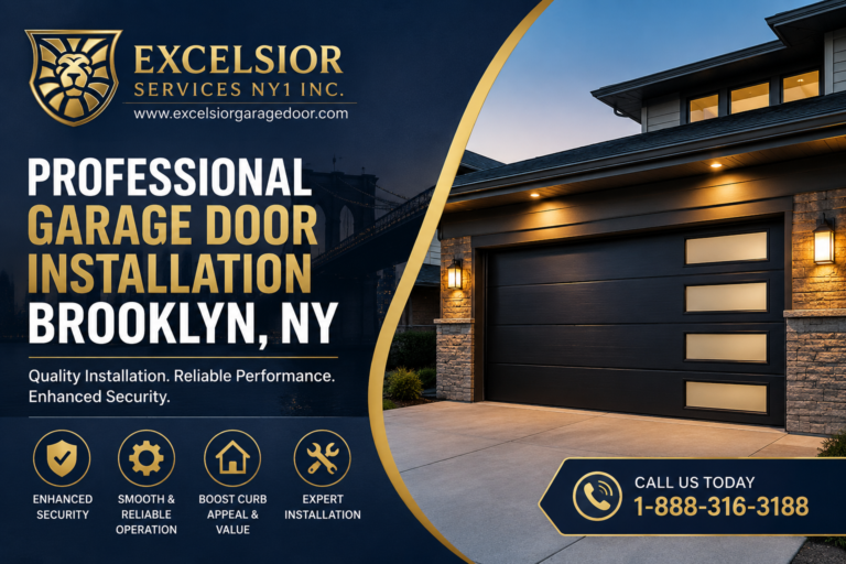 Choosing the Right Garage Door Installation Brooklyn NY for Modern Homes