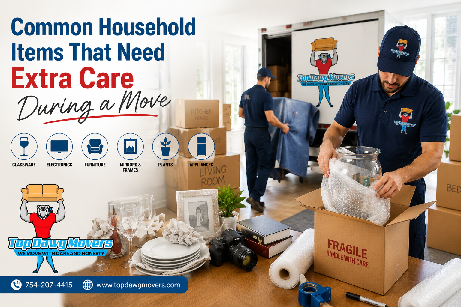 Avoid Damage: Household Items That Need Careful Packing During a Move